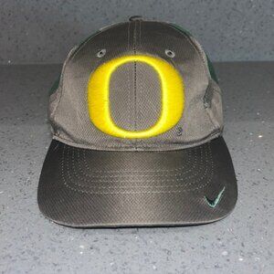 Oregon Ducks Hat Cap Kids Youth Strapback Adjustable Nike Logo Football Gray